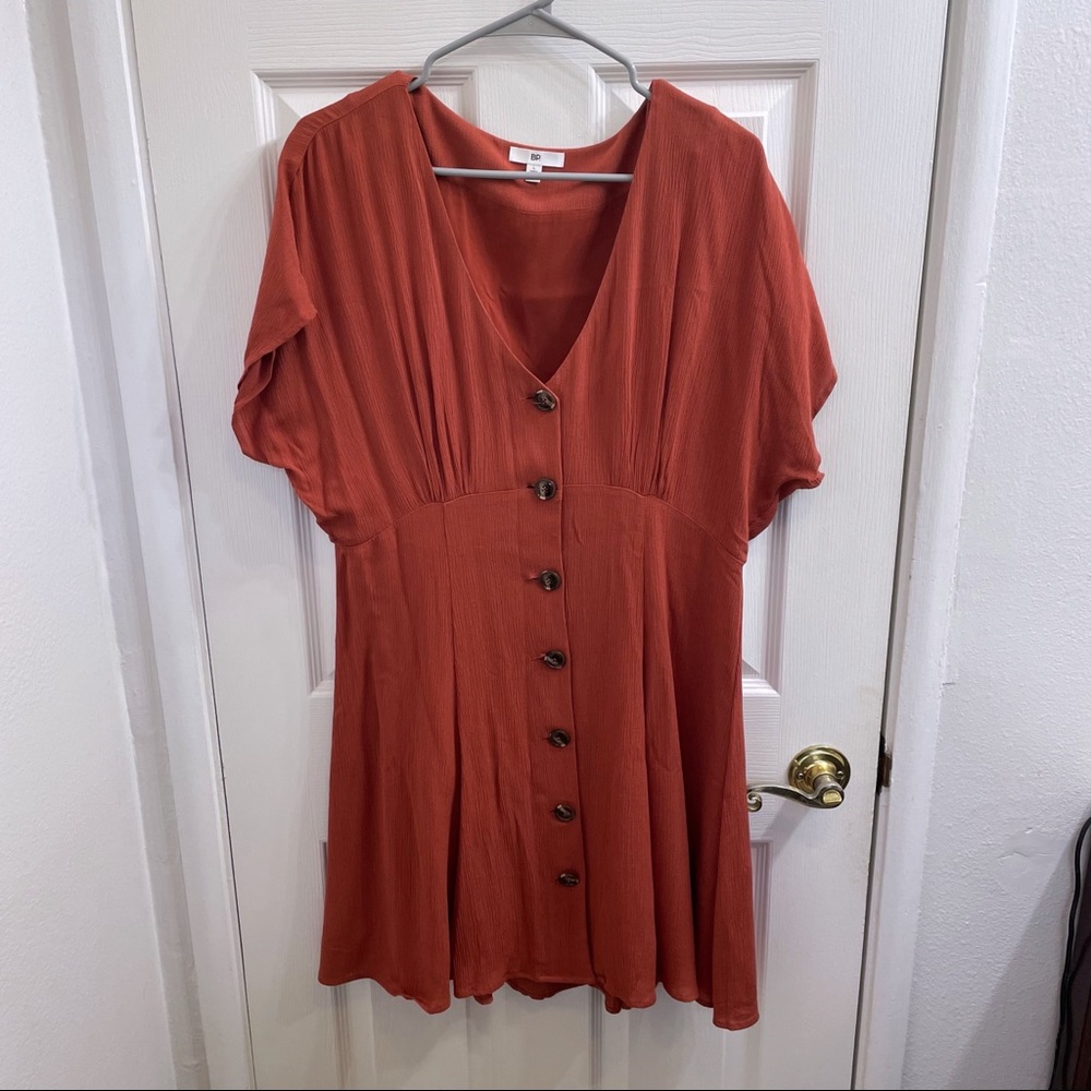 BP Button Down Casual Dress